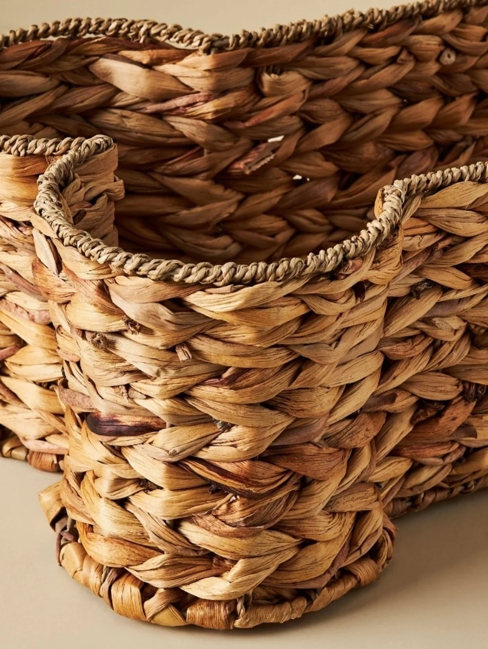 NWT Anthropologie Bone Dry Medium Basket